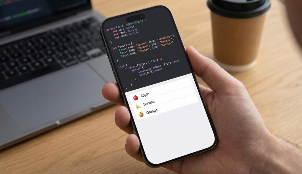 SwiftUI ForEach explained with Code examples - Swift Programming