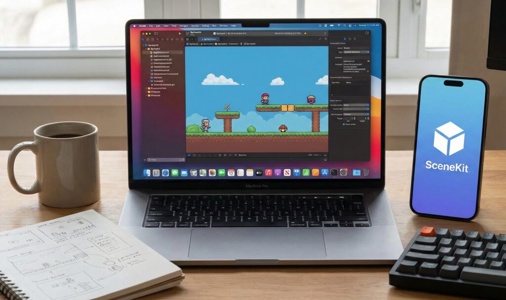 SpriteKit vs SceneKit - Swift Programming