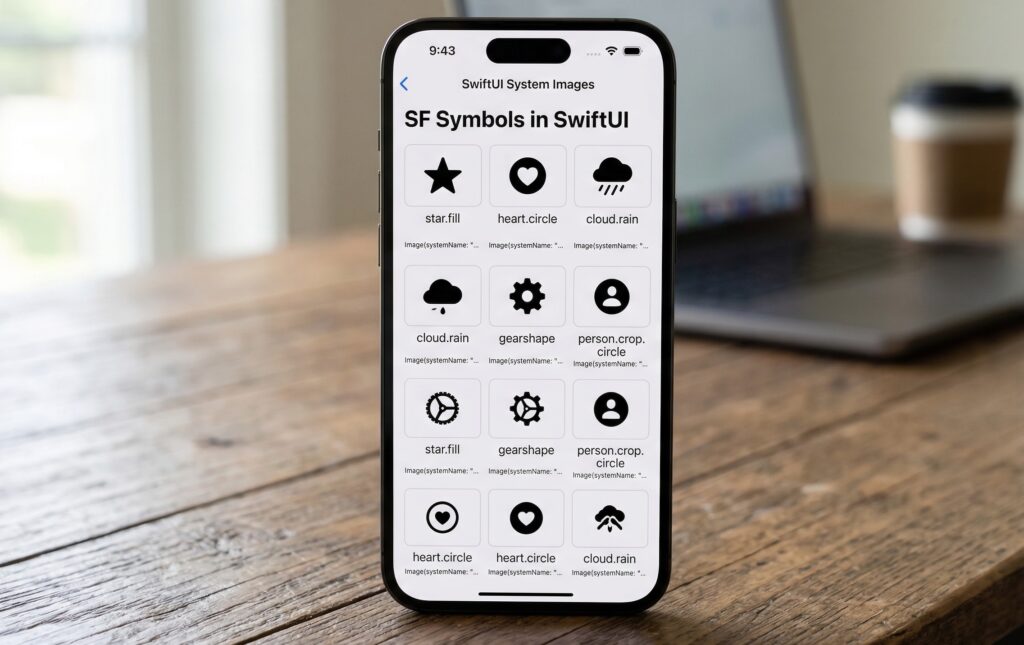 Create Button with System Image in SwiftUI - Swift Programming